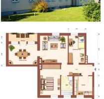 4 Raum Wohnung in der Innenstadt Prenzlau inkl.Balkon