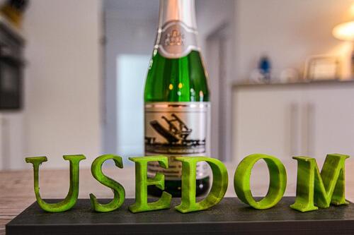 Foto - Ferienwohnung Birke mit Strandkorb am Strand Zinnowitz Usedom