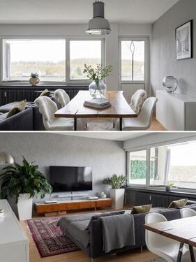 Foto - 82 qm in RÜ * 7. Etage mit Balkon & Aufzug * Garage zur Wohnung