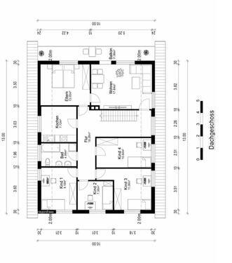 Foto - Große Dachgeschoss Wohnung in ruhiger Dorf Lage in Benkeloh
