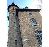 Möblierter Workspace im Schloss Schellenberg in Essen