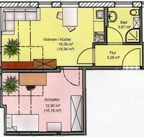 2-Raumwohnung im 1.OG, mit Fußbodenheizung & Stellplatz - Eisenach