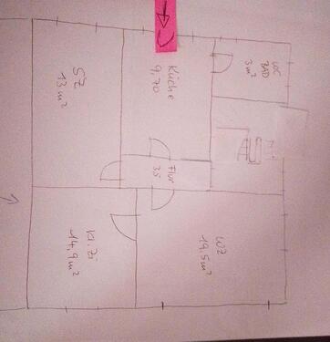 Foto - 3 Zimmer Erdgeschoßwohnung zur Miete in Ulm