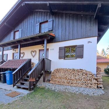 Foto - Winterurlaub in Bayern - Ferienhaus mit Sauna und Kaminofen