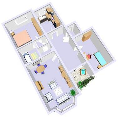 Foto - 3.5 Zimmer Etagenwohnung zur Miete in Kiel