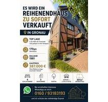 Reihenendhaus zum Verkauf - 387.000,00&nbsp;EUR Kaufpreis, ca.&nbsp; 170,00&nbsp;m&sup2; in Gronau (Westfahlen) (PLZ: 48599)