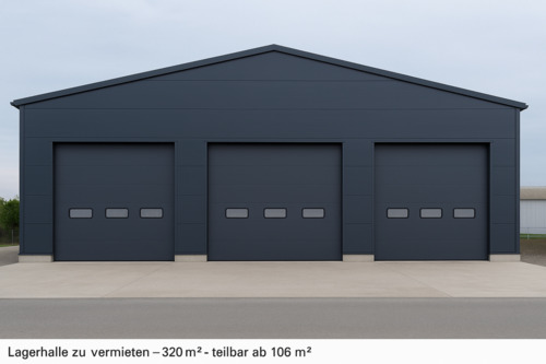 Foto - Lagerhalle für Hobby oder Gewerbe in Gundelfingen ab 106m²