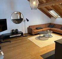 Daglfing: Vollmöbl. Loft auf 100m², mit 3 Zimmern, auf 2 Ebenen, in ruhiger Lage, mit sep. Eingang. - München Bogenhausen