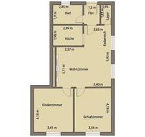 Kernsanierte 3 Zimmerwohnung - Vollwärmeschutz und Wärmepumpe - Windischeschenbach