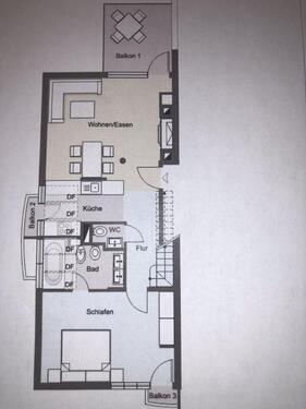 Foto - 3 Zimmer Maisonettenwohnung zum Kaufen in Frankfurt am Main
