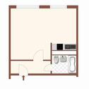 Foto - Reinkommen und Wohlfühlen: praktisches 1-Zimmer-Appartment in der obersten Etage