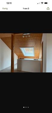Foto - 1 Zimmer Dachgeschoßwohnung zur Miete in Irndorf
