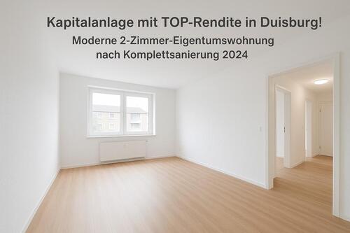 Foto - Moderne 2-Zimmer-Eigentumswohnung nach Komplettsanierung 2024