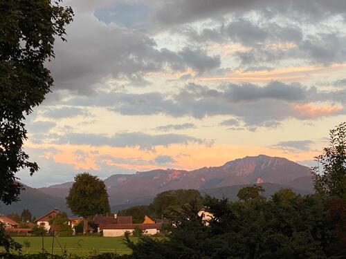 Foto - Wohnung, teilmöbliert, Bergpanorama, renoviert in Sindelsdorf
