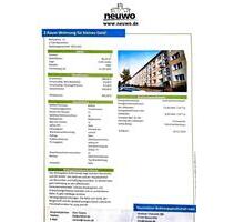 Schöne 2-Raum Wohnung mit Balkon - Neustrelitz