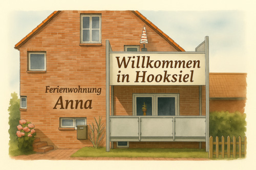 Foto - FeWo Anna Perle der Nordsee - zentral und ruhige Lage in Hooksiel