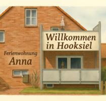 FeWo Anna Perle der Nordsee - zentral und ruhige Lage in Hooksiel - Wangerland