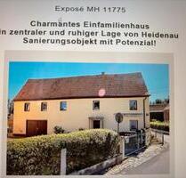 Stark sanierungswürdiges Einfamilienhaus in Heidenau