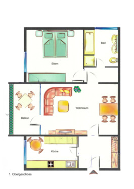 Foto - Renovierte 2-Zimmer-Wohnung mit Top-Anbindung in ruhiger Lage