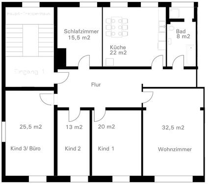 Foto - Etagenwohnung in Dessau-Roßlau