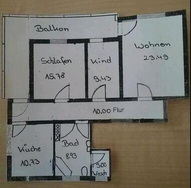 Foto - 3 Zimmer Etagenwohnung in Roding