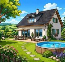 Haus für 4-5 Personen aus 1998 zu verkaufen - Frankenberg (Eder)