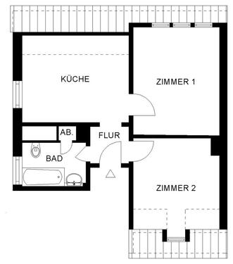 Foto - Geräumige 2-Zimmer-Wohnung in Lennestadt-Maumke