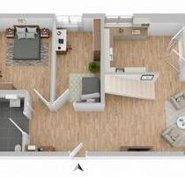 Helle moderne Maisonettewohnung mit Balkon in Weiden zu vermieten - Weiden in der Oberpfalz