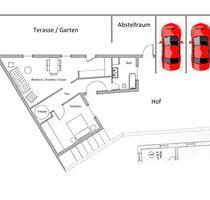 Einfamilienhaus mit 4 Zimmern + 2 Garagen in Schwabach Innenstadt