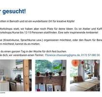 Atelierplatz in Benrath in Untermiete - Düsseldorf Stadtbezirk 9