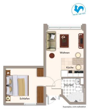 Foto - Etagenwohnung zur Miete in Esslingen am Neckar