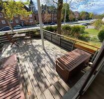 Charmante Wohnung - große Terrasse, Garten, Garagenstellplatz - Kiel Schreventeich