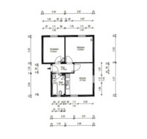 Die 2-Zimmer-Wohnung liegt im Hochparterre mit Gartennutzung - Netphen