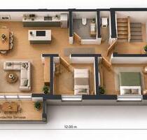 EG Wohnung 4 Zimmer - 900,00&nbsp;EUR Kaltmiete, ca.&nbsp; 80,00&nbsp;m&sup2; in Ilshofen (PLZ: 74532)