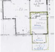 1-Zimmer Wohnung mit EBK in Jöhlingen - Walzbachtal