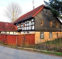 Einfamilienhaus mit Grundstüc -Unterkellert, Dachboden & Brunnen - Langenbernsdorf
