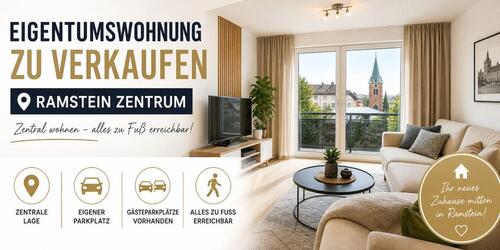 Foto - ETW in Ramstein Zentrum - 239.000,00&nbsp;EUR Kaufpreis, ca.&nbsp; 86,00&nbsp;m&sup2;