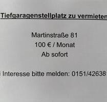 Tiefgaragenstellplatz - 100,00&nbsp;EUR Miete, in Darmstadt (PLZ: 64295) Darmstadt-West