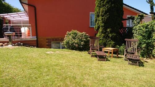 Foto - Gr. Ferienhaus f Familien Ostsee Rügen Grill Trampolin