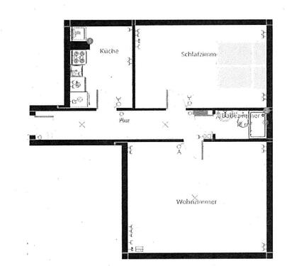 Foto - 2 Zimmer Dachgeschoßwohnung zur Miete in Nürnberg