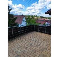 Preiswerte, gepflegte 3-Zimmer-EG-mit Balkon und Einbauküche - Meßstetten