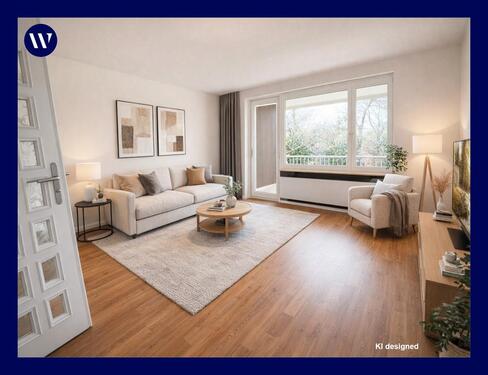 Foto - Zum Wohlfühlen! Viel Platz & Komfort & Einbauküche, neue Ausstattung! 6 Zimmer, 2 Balkone, 2 Bäder