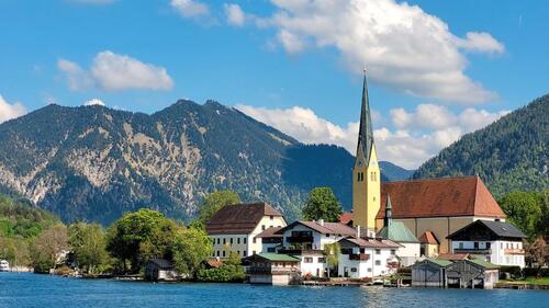 Foto - 1 Zimmer Erdgeschoßwohnung in Rottach-Egern