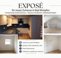 Tolles Reihenmittelhaus zur Miete in Bad Wimpfen - Bad Friedrichshall