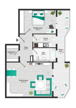 Foto - Etagenwohnung in München