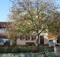 Möbliertes Rustikales Bauernhaus 150qm + Biogasabwärme + Garten - Rot am See