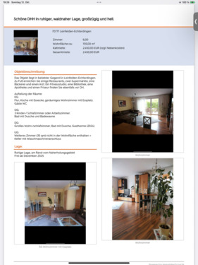 Foto - Einfamilienhaus zur Miete in Leinfelden-Echterdingen