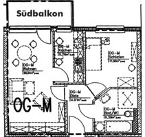Sonnige und ruhige 2-Zimmer-Wohnung in Zingst