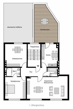 Foto - 3 Zimmer Etagenwohnung zur Miete in Bochum