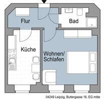 Klein aber fein - Ihr neues Appartement! - Leipzig Südwest